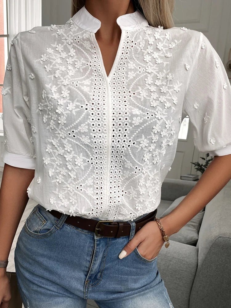 Iris | Stijlvolle en veelzijdig shirt - Afbeelding 5