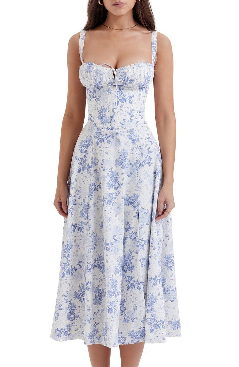Madina | De zomer jurk met bloemen - Afbeelding 6