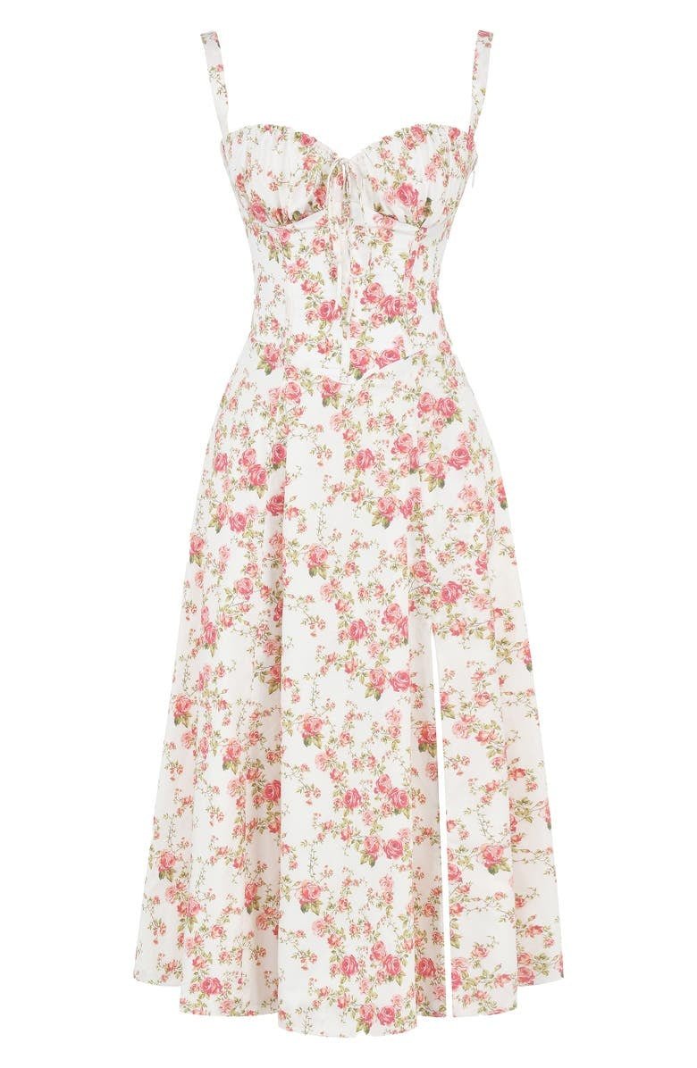 Madina | De zomer jurk met bloemen - Afbeelding 2